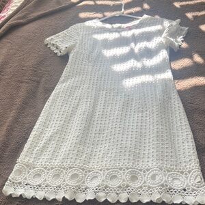 Lilly Pulitzer White Lace Kids Dress